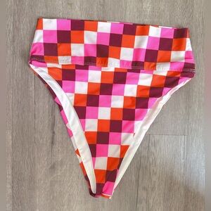 (Beach Riot) Highway Bottom Sangria Checkers - size M